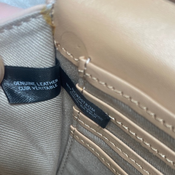 Halogen Pink/Taupe Leather Purse - Picture 7 of 7